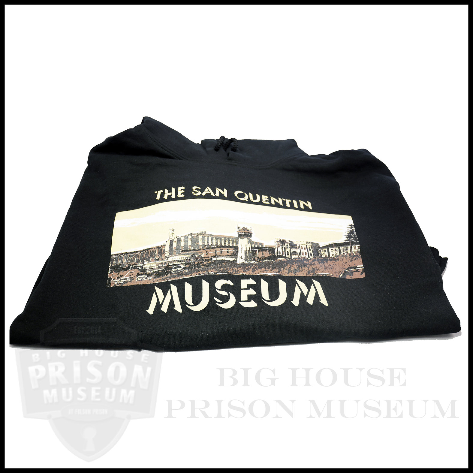 San Quentin Museum Black Hoodie